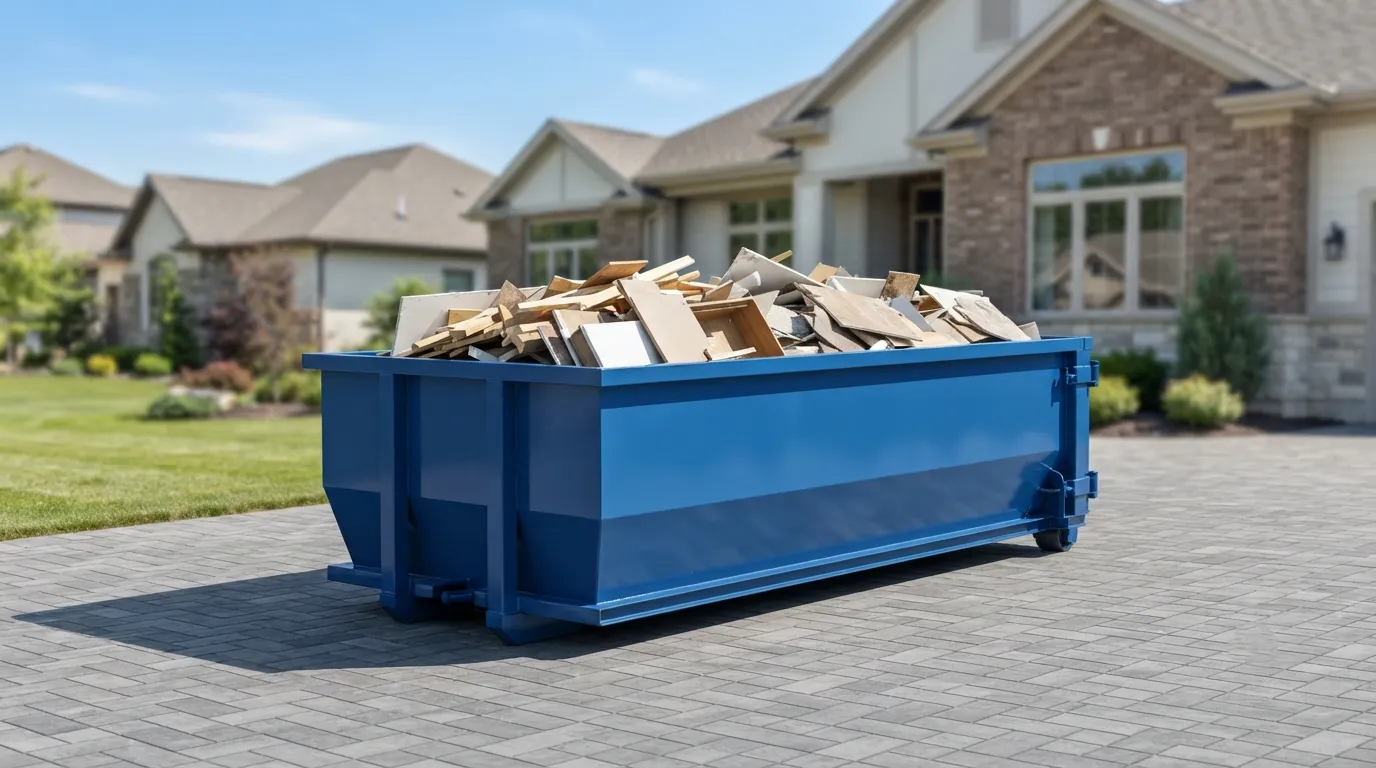 20 yard dumpster rental from our Boca Raton fleet